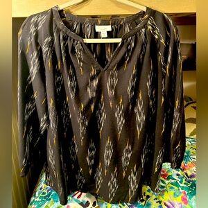 Women’s Multicolor “J.Jill” Blouse